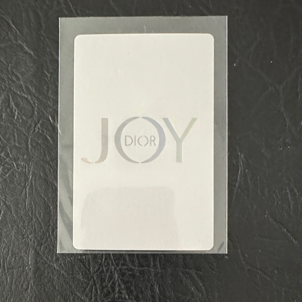 Dior JOY Playing Card, NEW
